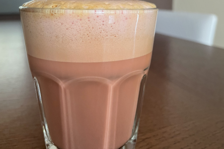 Red velvet latte