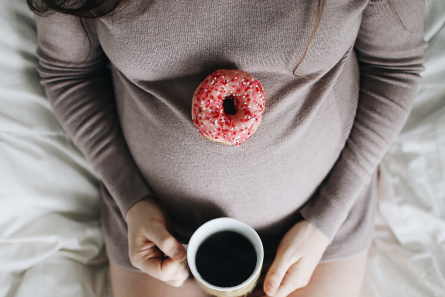 Café y embarazo