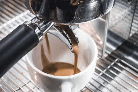 Cafeína y tipos café